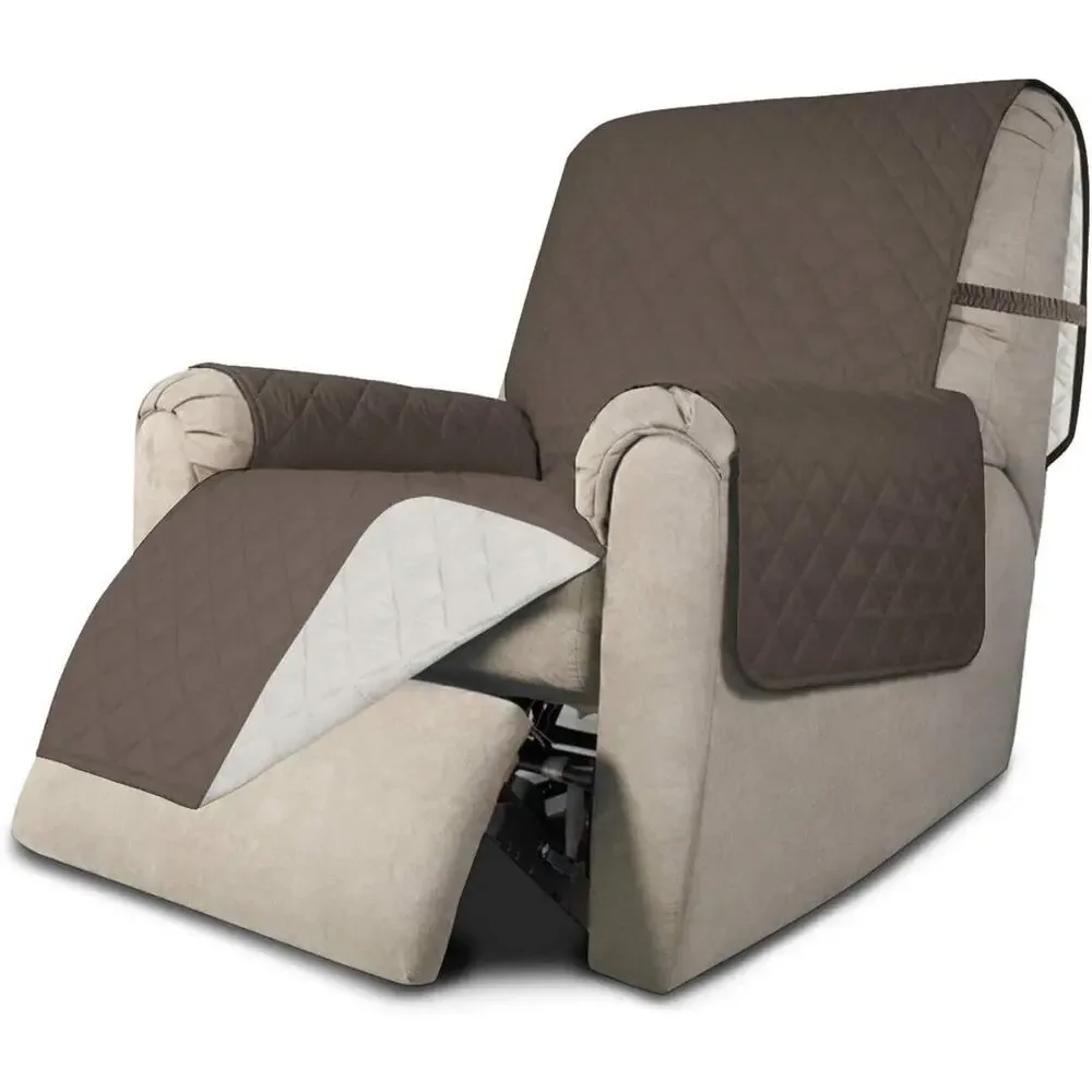 Recliner Chair Slipcover Reversible Sofa Cover Water Resistant Couch Cover